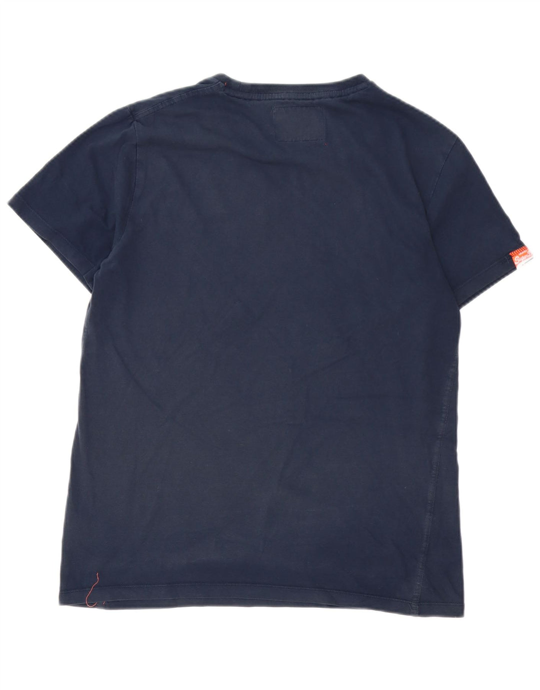 Tricou Superdry pentru bărbați Top mare din bumbac bleumarin