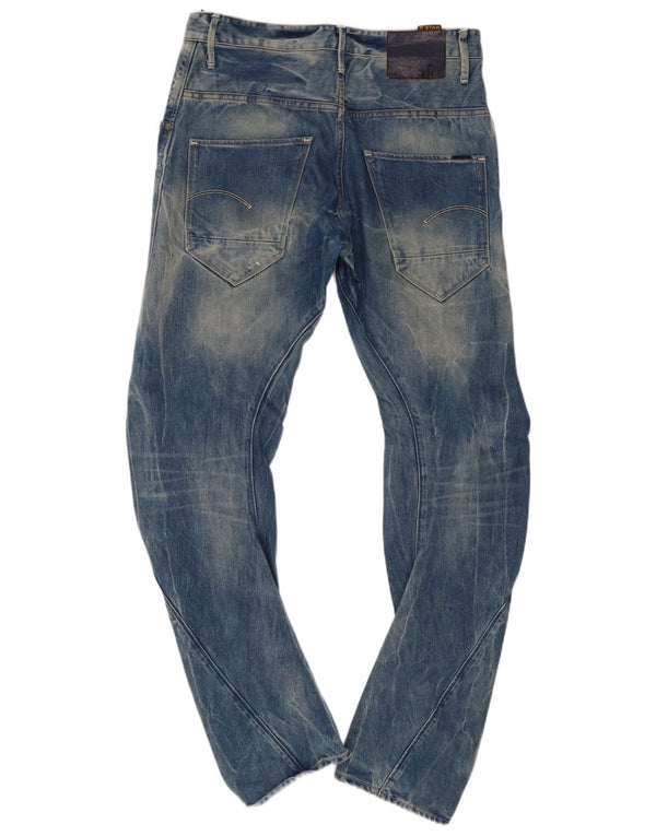 Blugi pentru bărbați G-Star Distressed Banana Slim W33 L34 Bumbac albastru