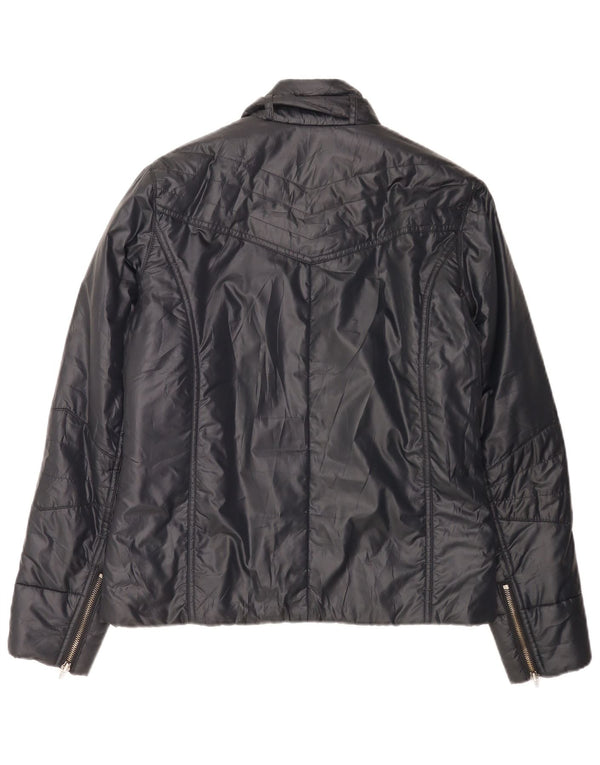 Jachetă bomber pentru femei Lee UK 14 Medium Bleumarin Poliester