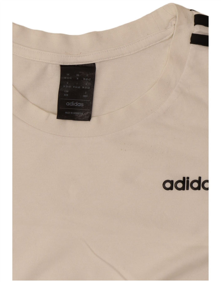 Tricou Adidas pentru femei Top UK 12/14 Medium White