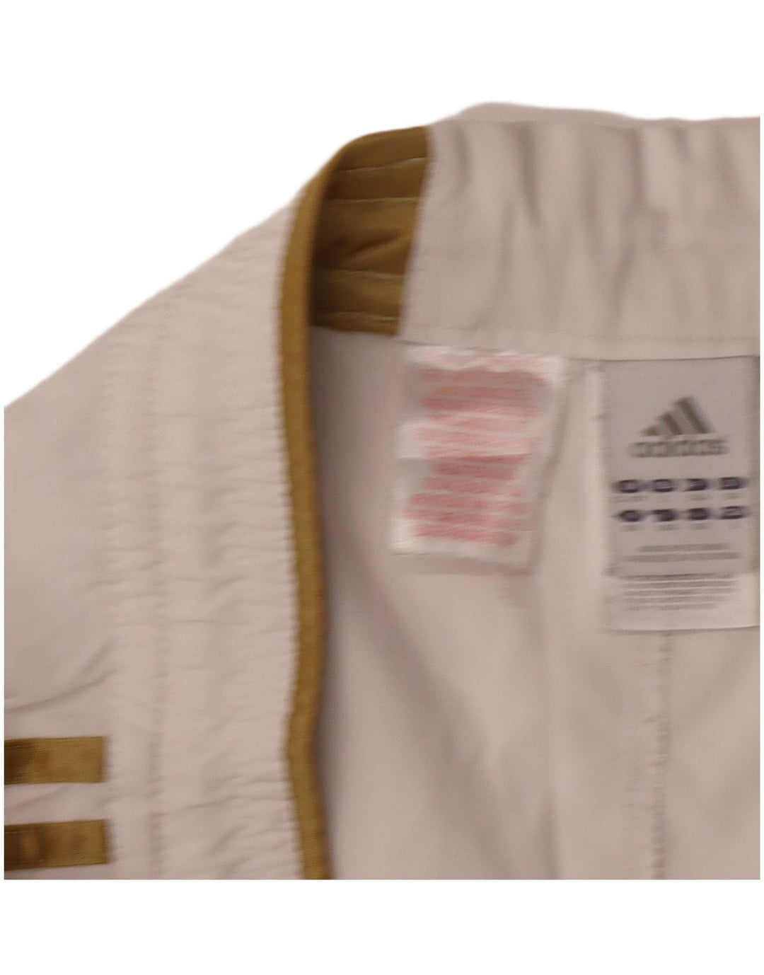 ADIDAS Boys Sport Shorts 13-14 Years White Polyester