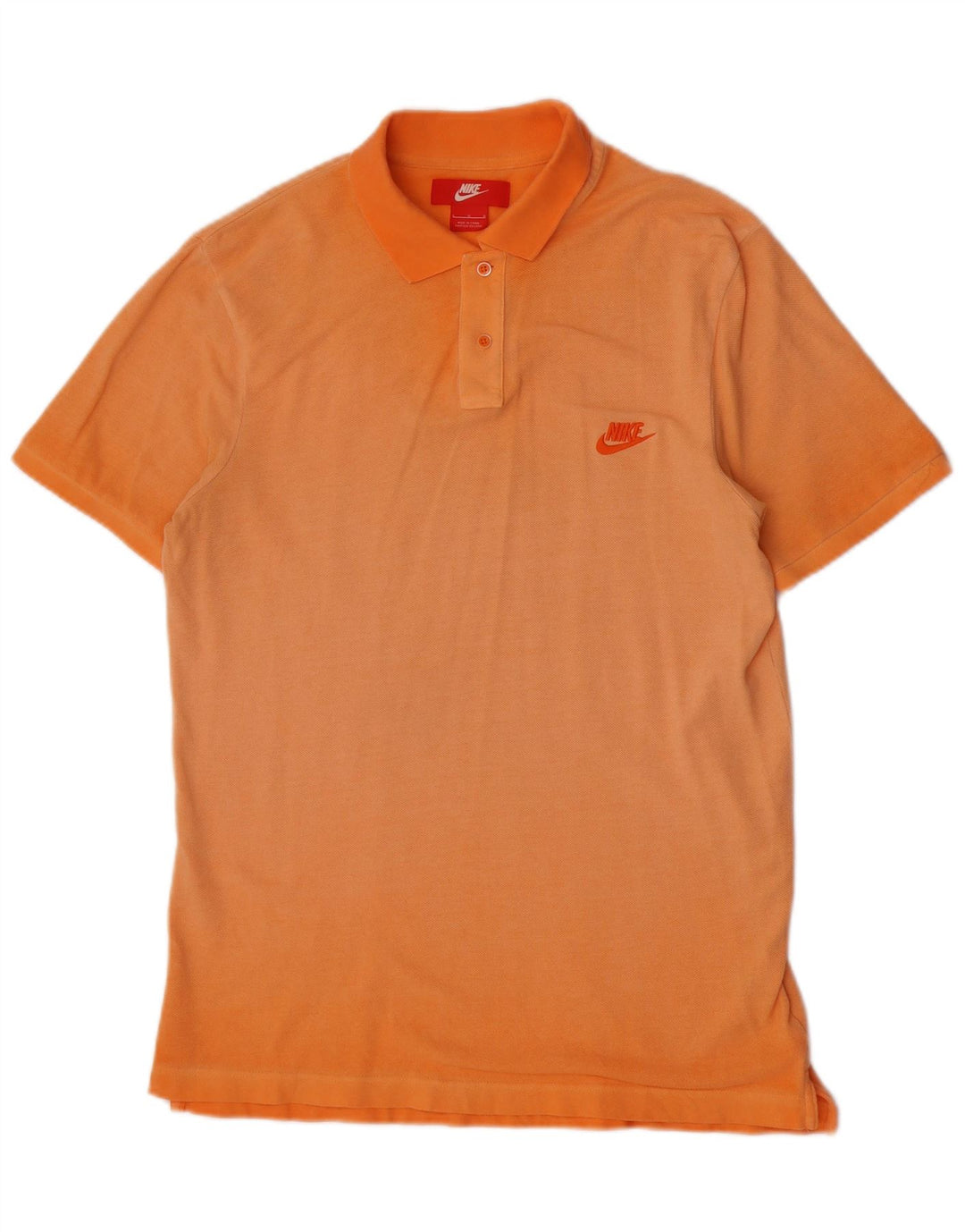 Tricou polo Nike pentru bărbați, mare portocaliu, bumbac