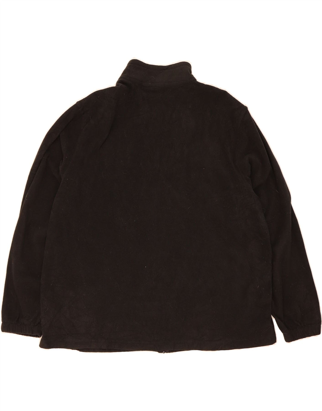 STARTER Mens Fleece Jacket UK 46/48 XL Black Polyester Vintage Starter and Second-Hand Starter from Messina Hembry 