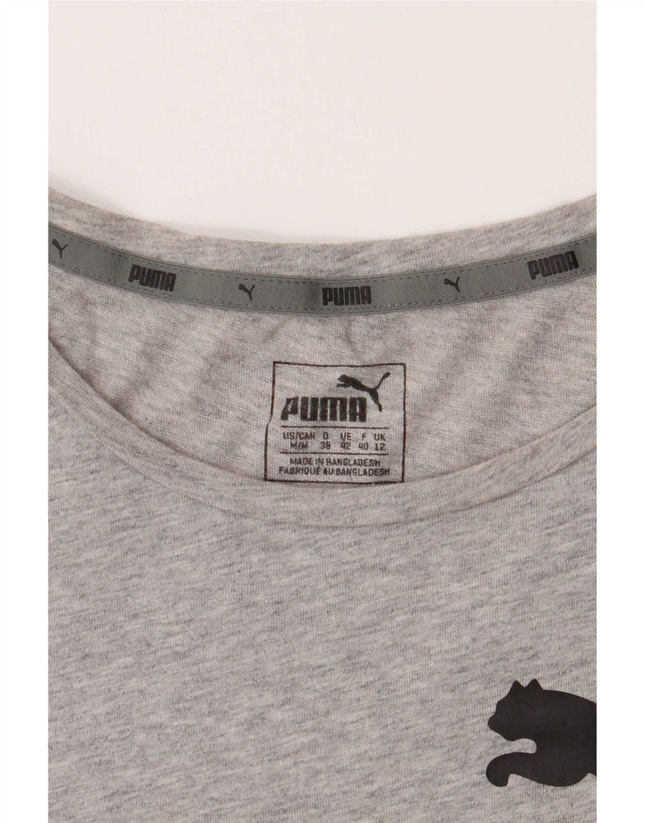 Tricou cu grafic Puma pentru femei Top UK 12 Medium Gri