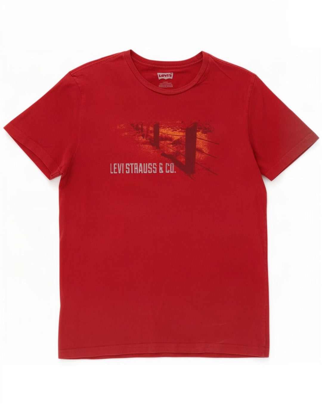 Tricou grafic pentru bărbați Levi's Top mare roșu