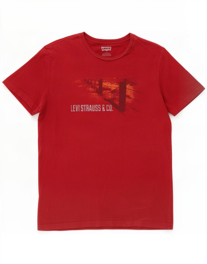 Tricou grafic pentru bărbați Levi's Top mare roșu