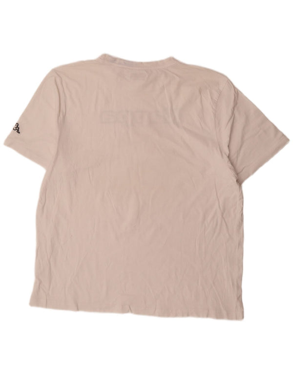 Tricou grafic pentru bărbați Kappa Top 2XL Alb