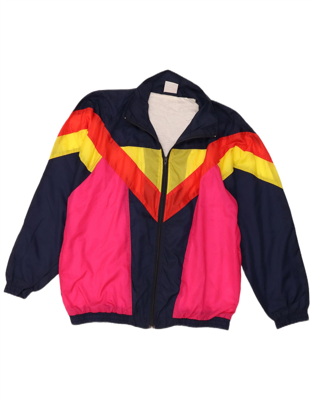 Jachetă de trening pentru bărbați L'Equipe, XL, albastru bleumarin, poliamidă color bloc