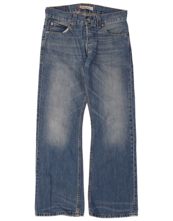 Blugi Levi's 512 Bootcut W32 L30 Bumbac albastru