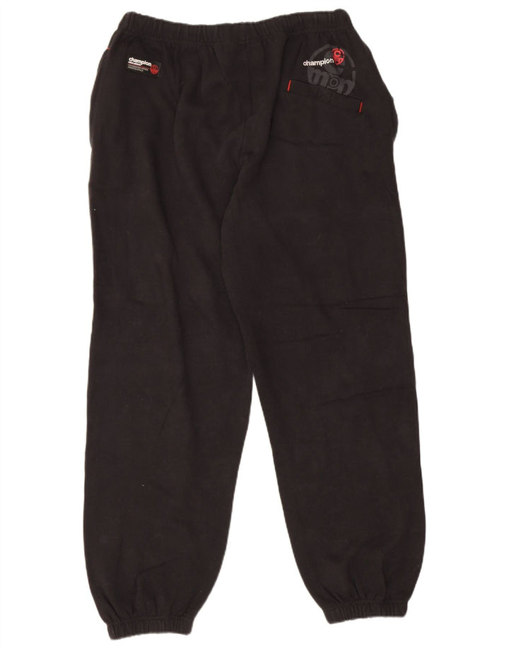 Pantaloni de trening pentru bărbați Champion Pantaloni de jogging Bumbac mediu negru