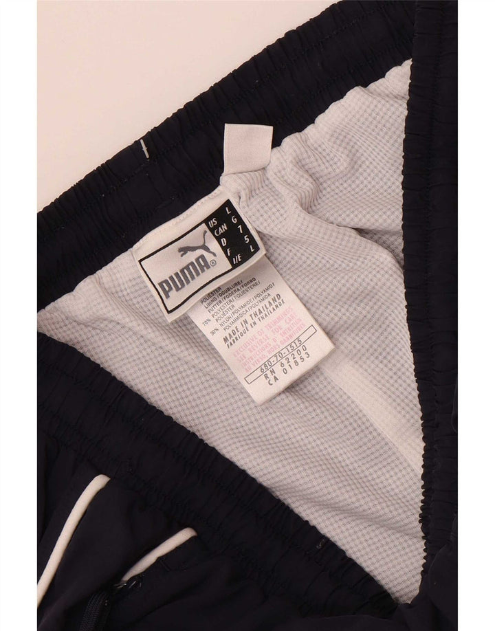 Pantaloni de trening Puma pentru bărbați Pantaloni de jogging mari, nailon bleumarin