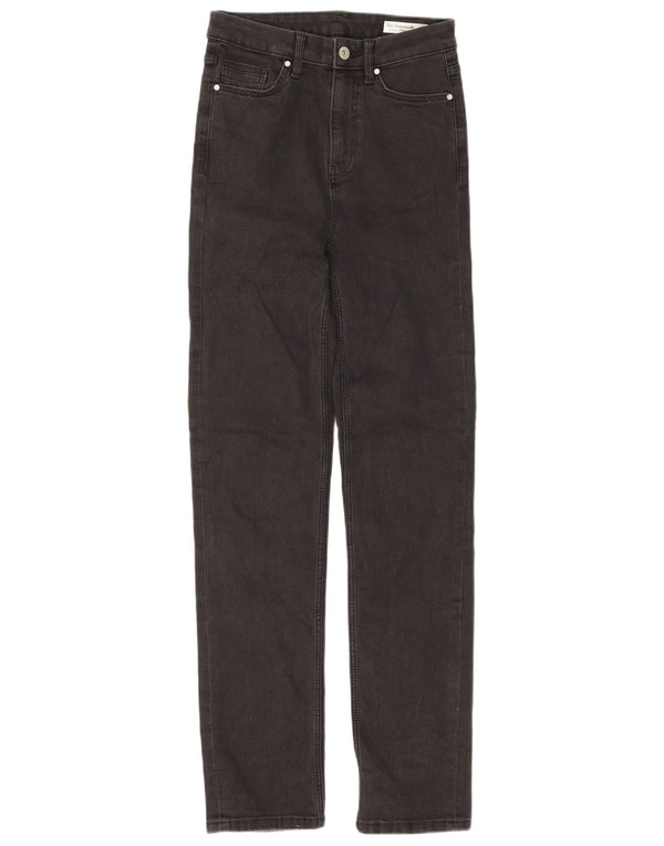 Blugi drepti pentru femei Marks & Spencer Sienna UK 8 Small W25 L30 Negri