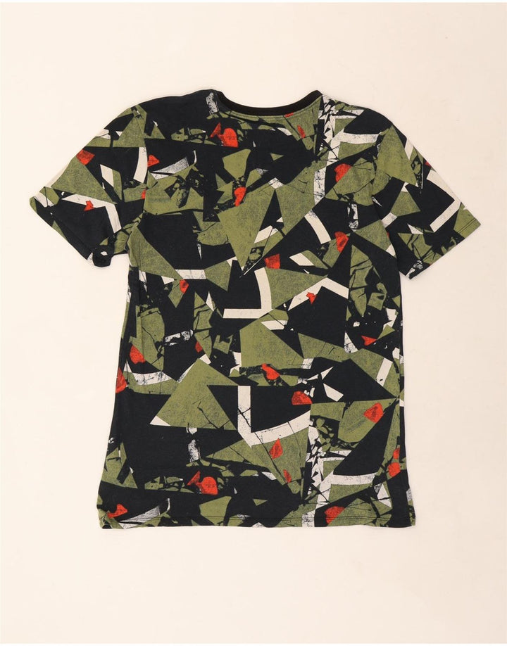 Tricou grafic Nike pentru bărbați cu croială atletică Top Mediu Multicolor Geometric