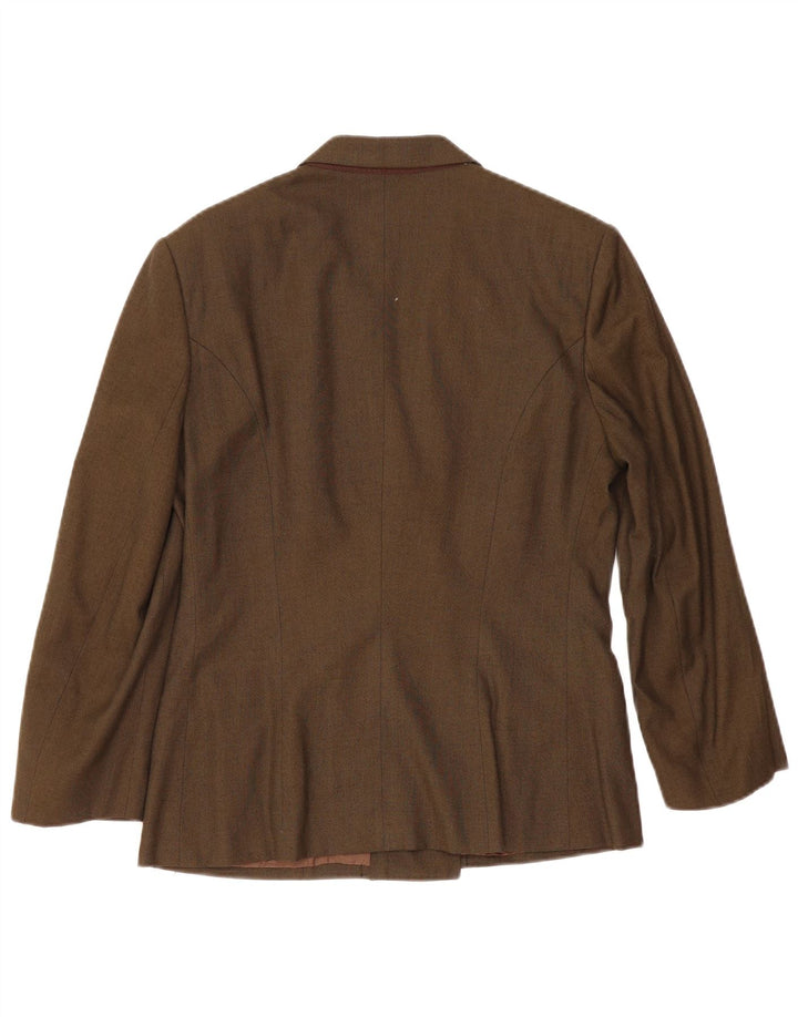 Jachetă Brooksfield pentru femei la dublu piept IT 44 Medium Khaki Viscose