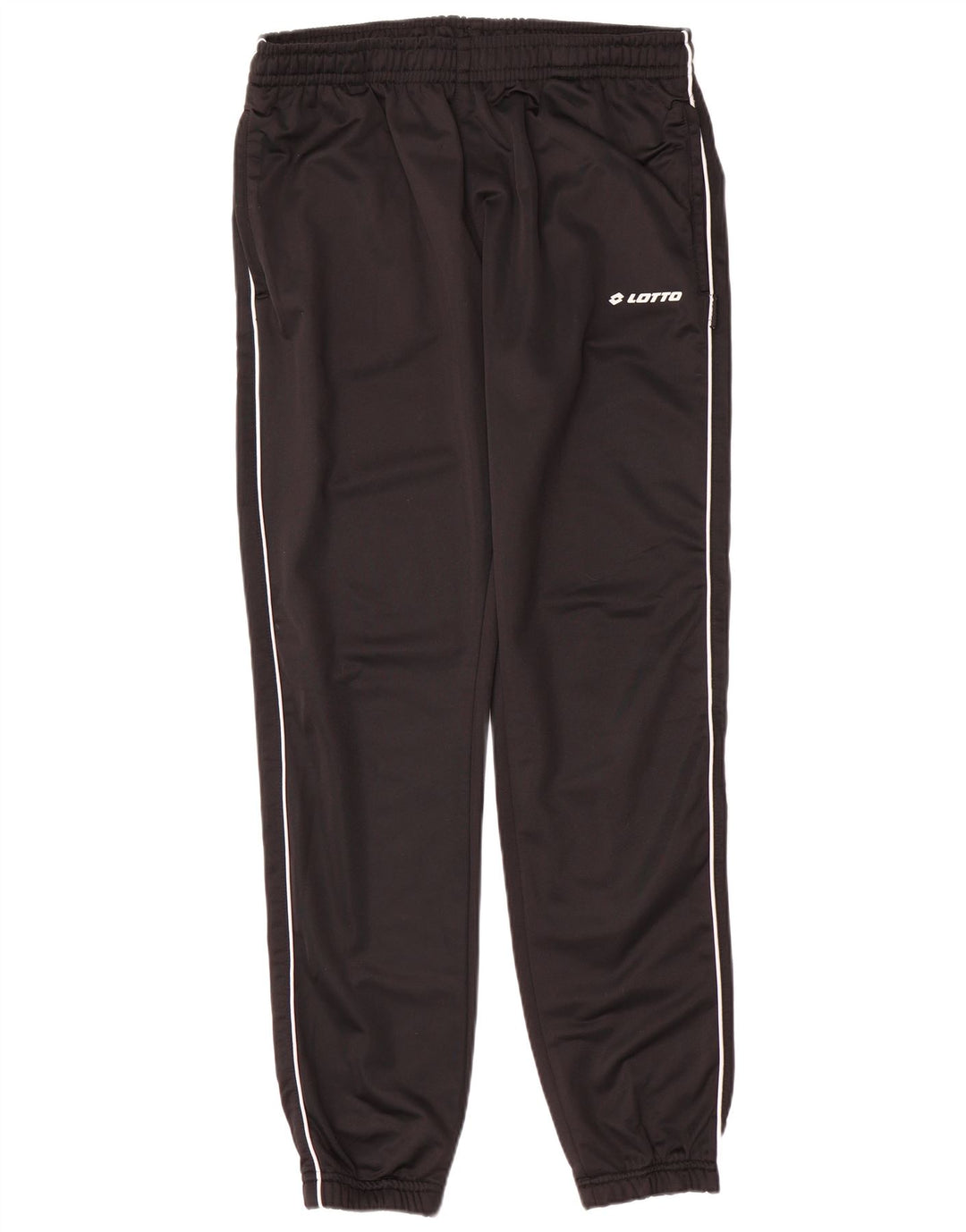 Pantaloni de trening pentru bărbați Lotto Pantaloni de jogging Mari Poliester negru