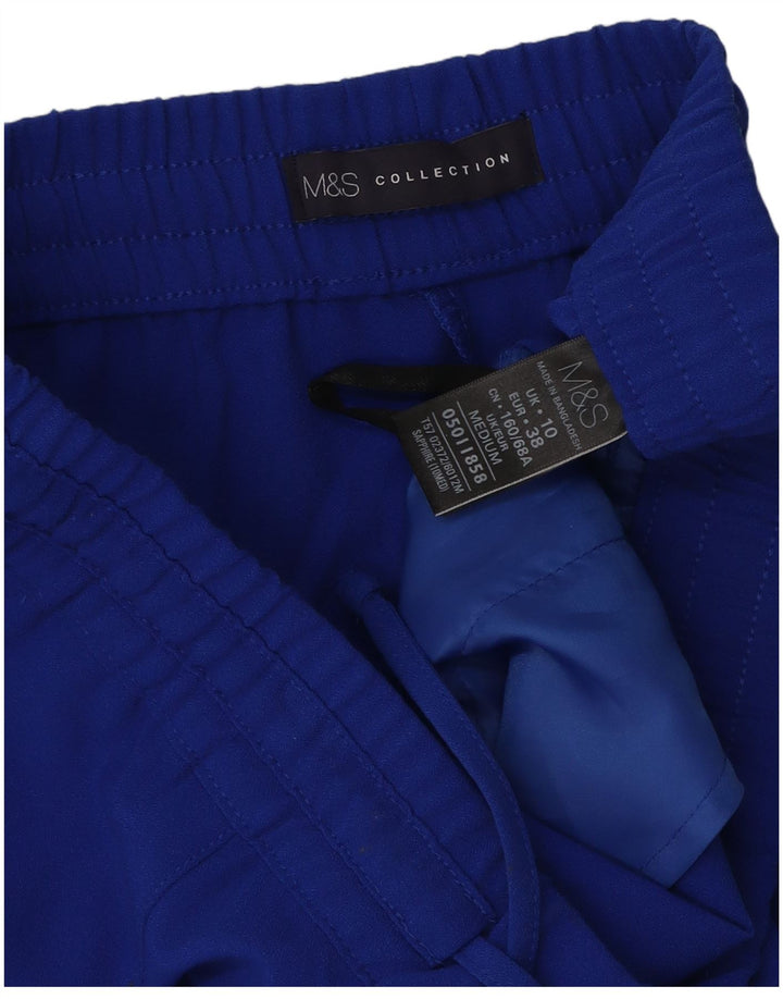 Pantaloni de trening pentru femei Marks & Spencer UK 10 Small Blue Polyamide