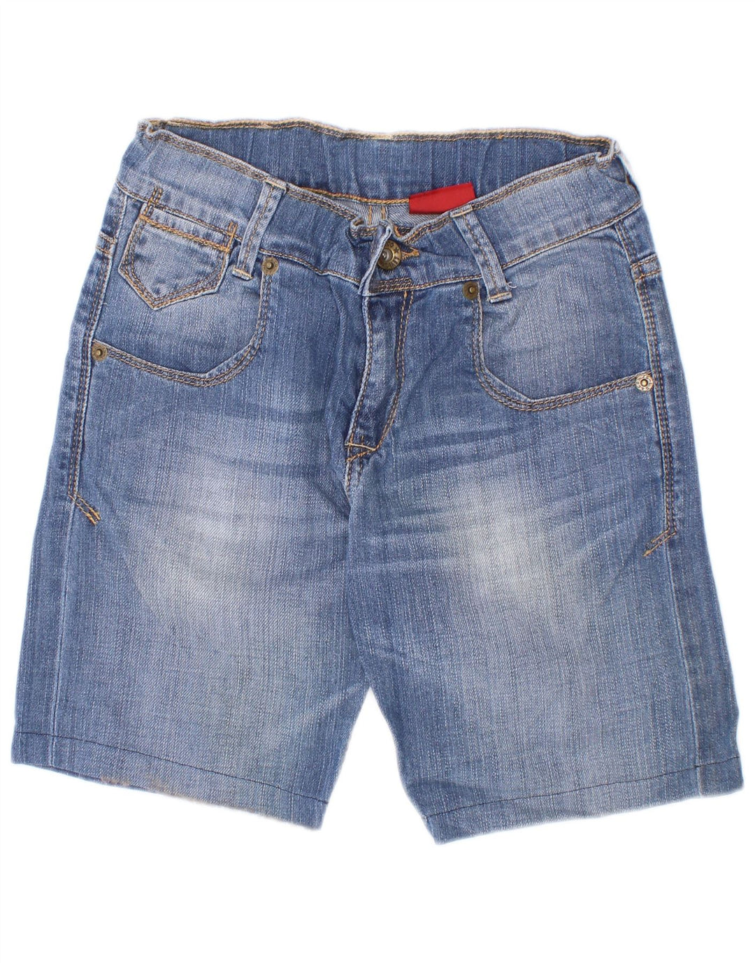 Pantaloni scurți din blugi pentru băieți Levi's 9-10 ani W22 bumbac albastru