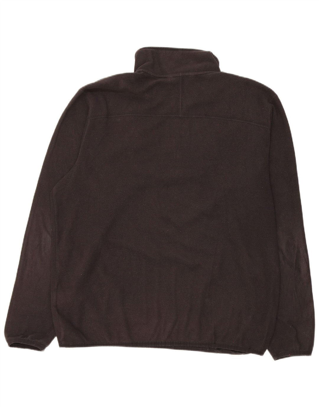 Pulover pentru bărbați The North Face, cu fermoar și gât, poliester mare, negru