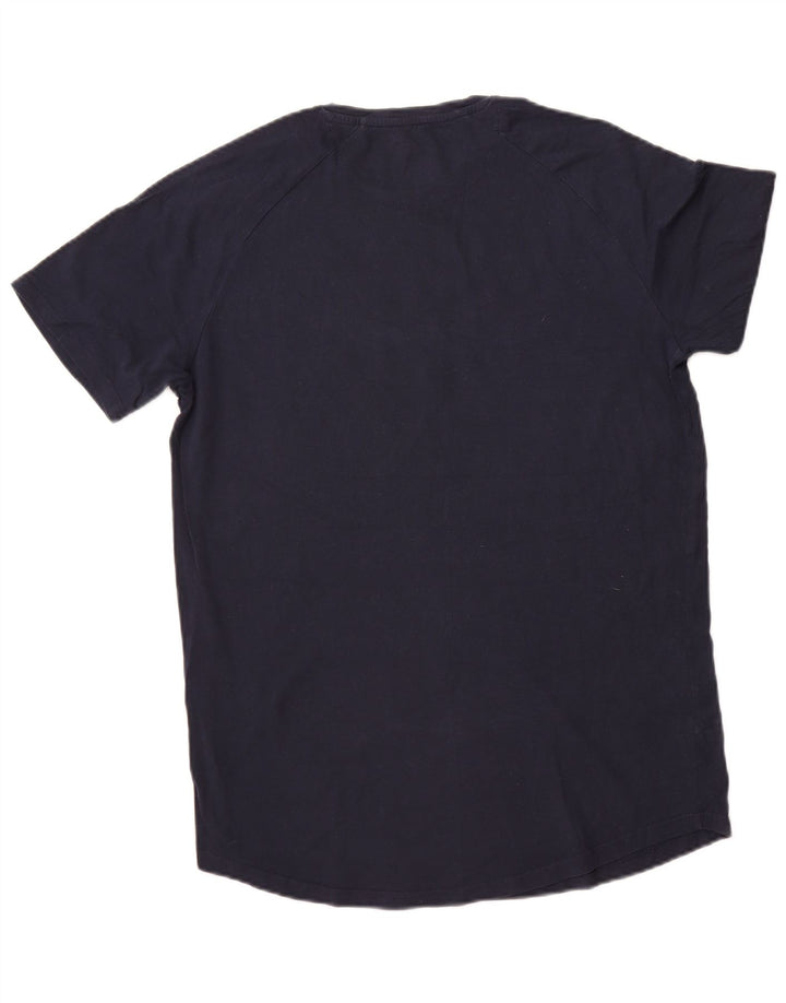 JACK & JONES Tricou Bărbați Top Mediu Bleumarin Bumbac