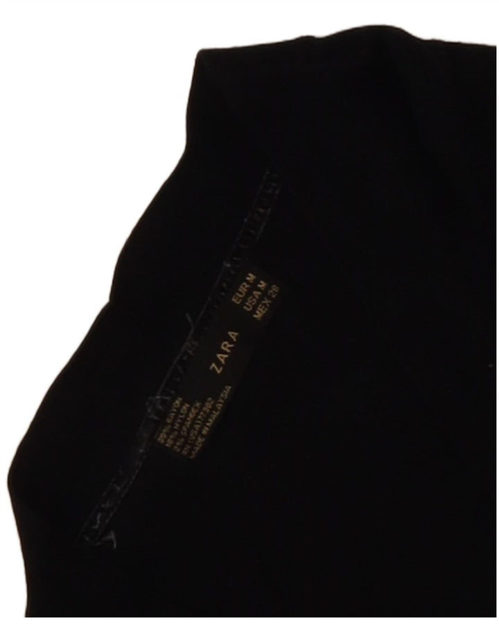 Pulover cardigan pentru femei Zara UK 12 Medium Negru