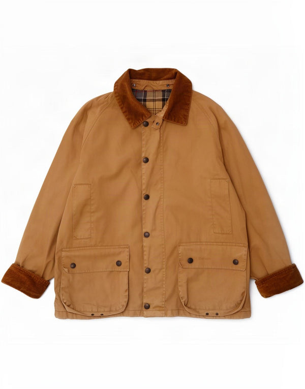 Jachetă pentru bărbați Barbour Bedale din bumbac cerat UK 38 Medium Bej Colorblock