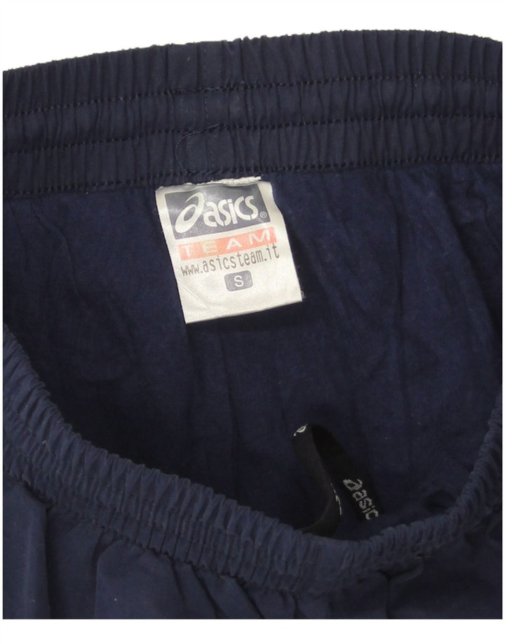 Pantaloni de trening Asics pentru bărbați, poliester, albastru mic