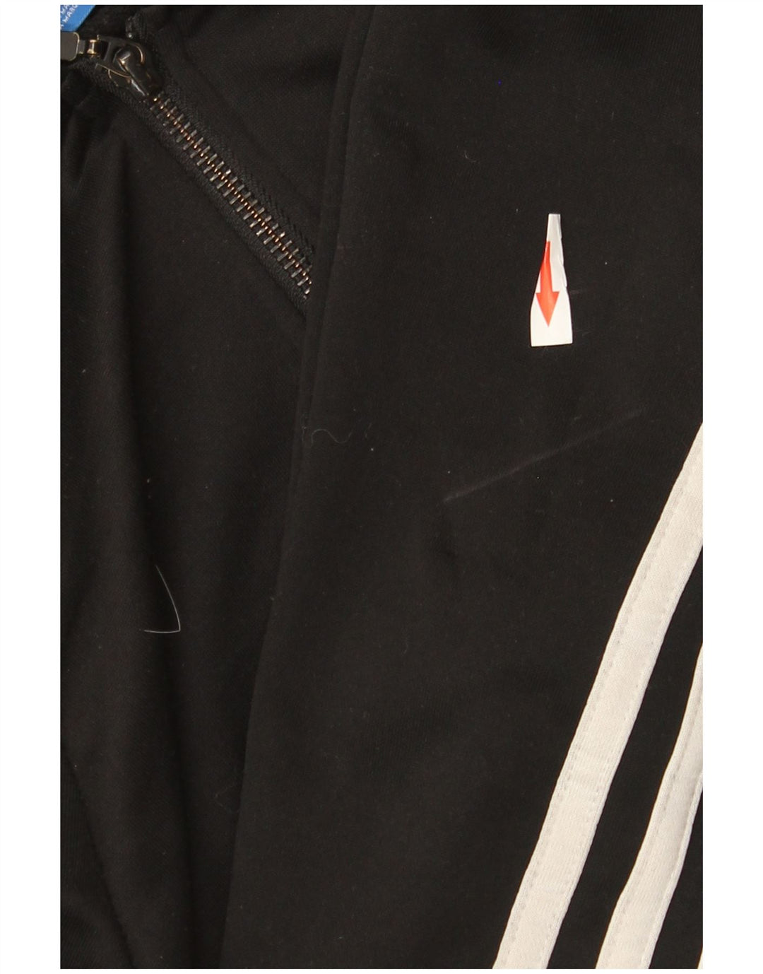 Adidas Boys Zip Hoodie Pulover 11-12 ani poliester negru