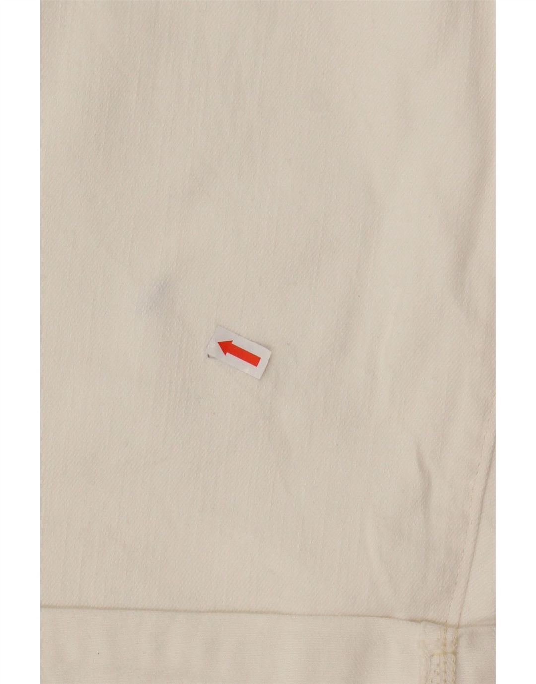 Pantaloni scurți din denim Levi's pentru femei US 10 Large W30 Off White