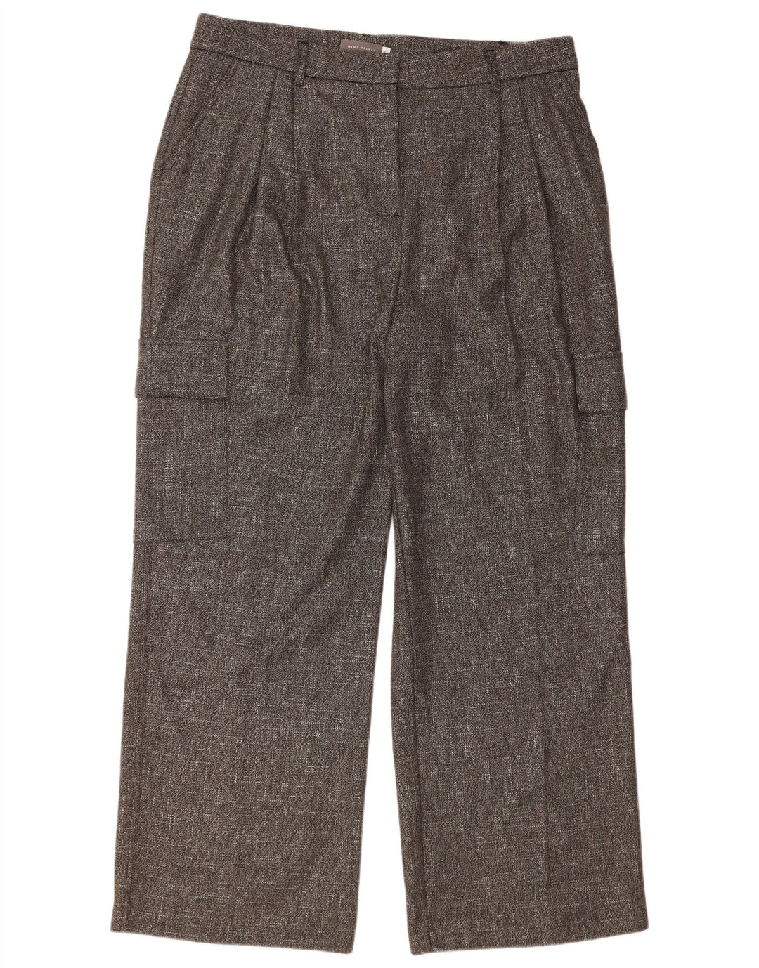 MINT VELVET Pantaloni cargo cu fixare pentru femei XL W36 L30 poliester cu pete gri