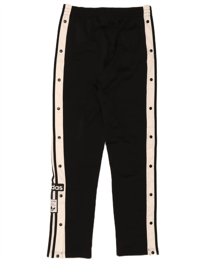 Pantaloni de trening pentru bărbați Adidas, mari, negru, poliester color bloc