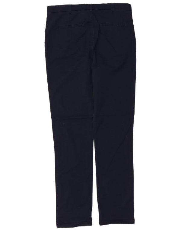 Marks & Spencer Pantaloni chino subțiri pentru băieți 14-15 ani W34 L30 bleumarin