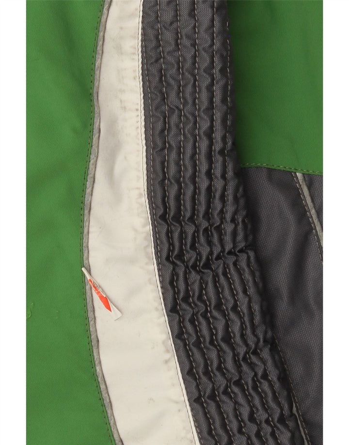 Jachetă de schi cu glugă Colmar pentru femei IT 46 Large Green Colorblock