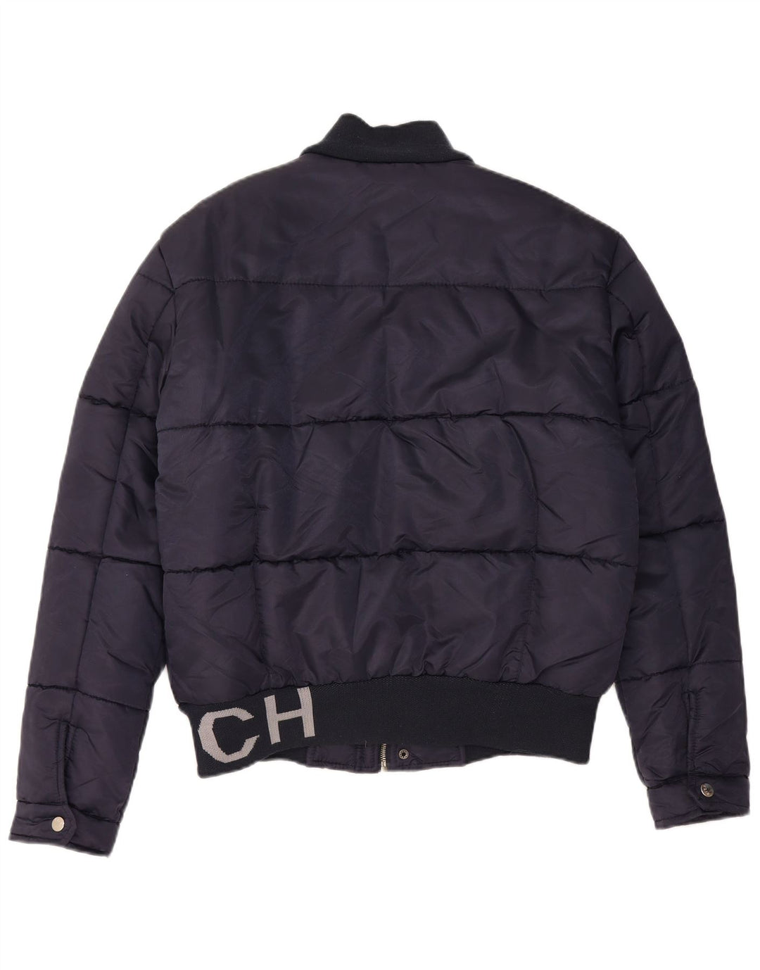 Jachetă căptușită cu grafică pentru bărbați RICHMOND UK 38 Poliamidă medie albastru bleumarin