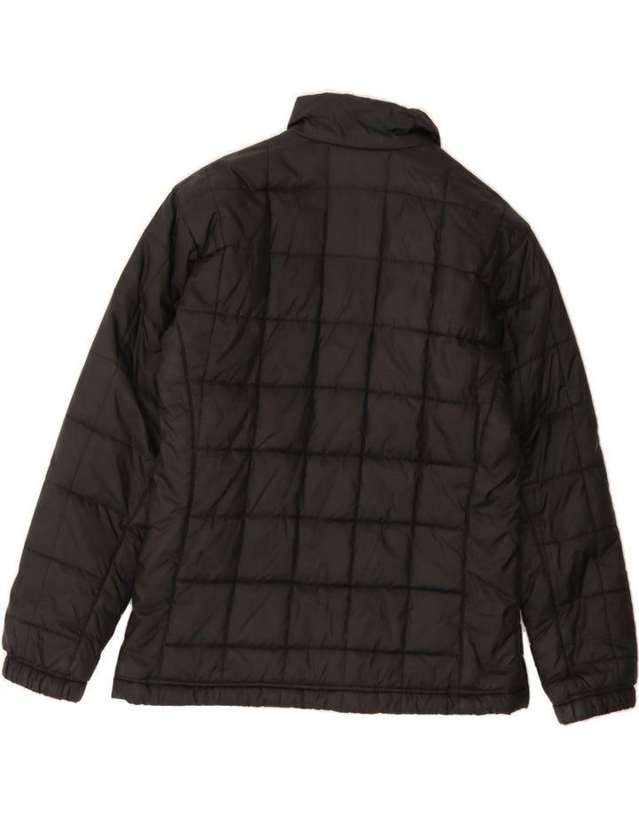 ADIDAS Womens Padded Jacket UK 14 Large  Black Polyamide Vintage Adidas and Second-Hand Adidas from Messina Hembry 