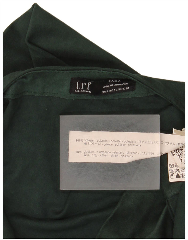 Costum pentru femei Zara UK 14 Poliester verde mare