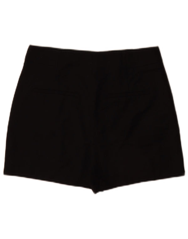 Pantaloni scurti casual pentru femei Zara mici W26 bumbac negru