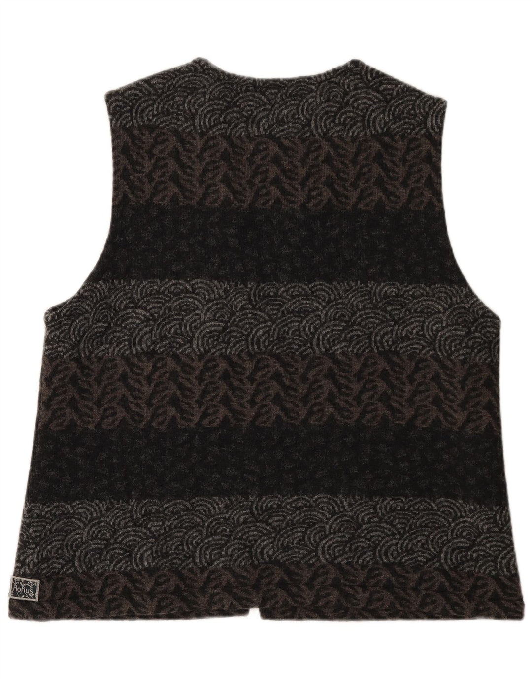 Hofius Pulover Cardigan Femei EU 42/44 Mare Multicolor Geometric
