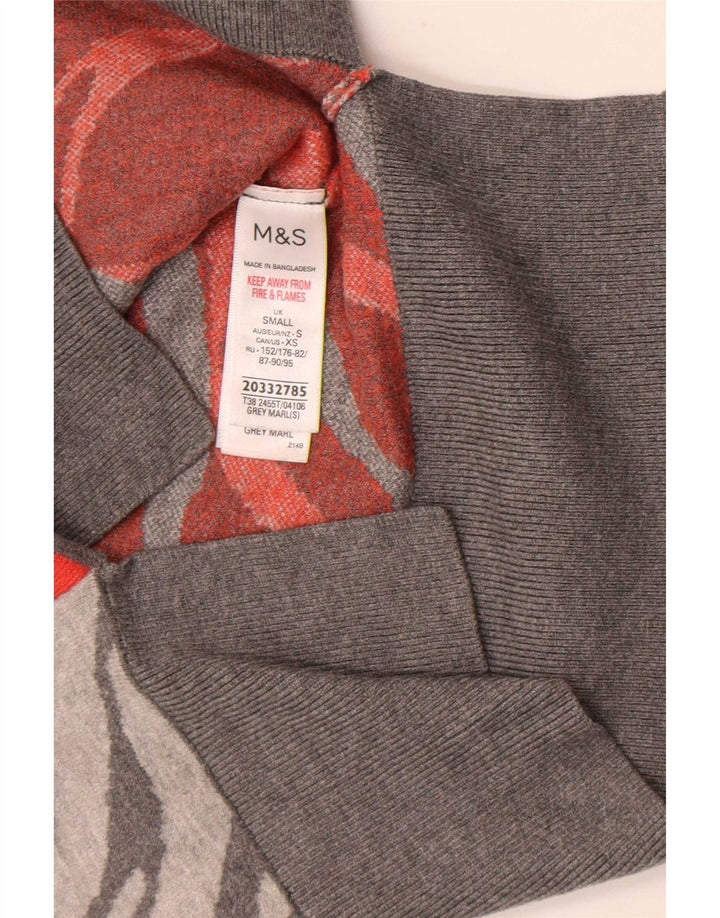 Pulover cu gât țestoasă pentru femei Marks & Spencer UK 8 mic gri