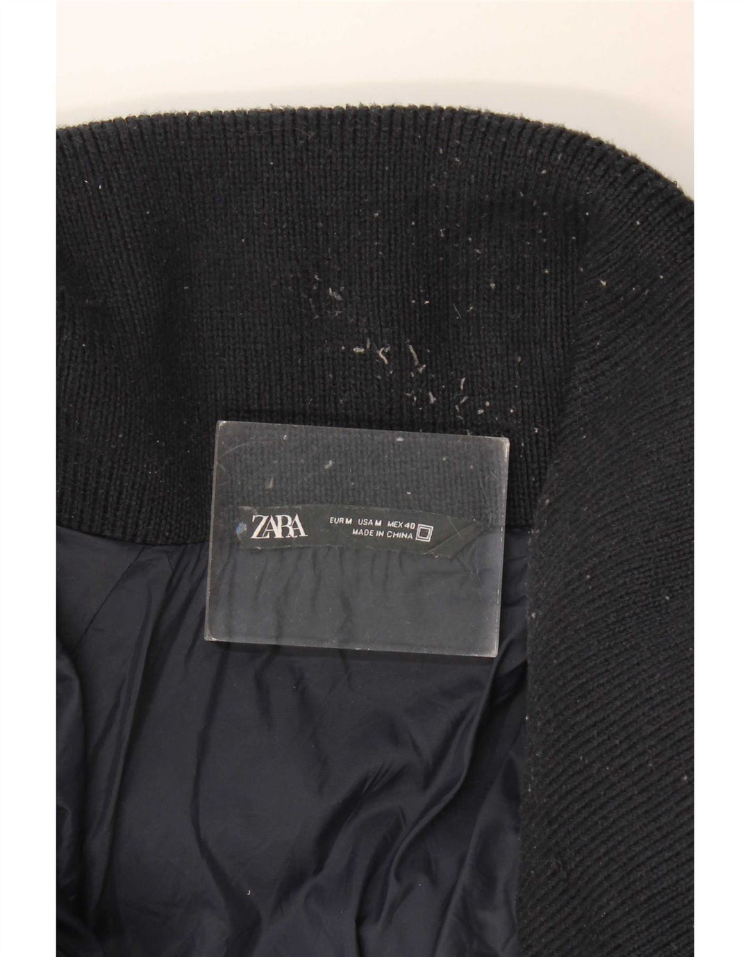 Jachetă căptușită pentru bărbați Zara UK 38 Medium Bleumarin