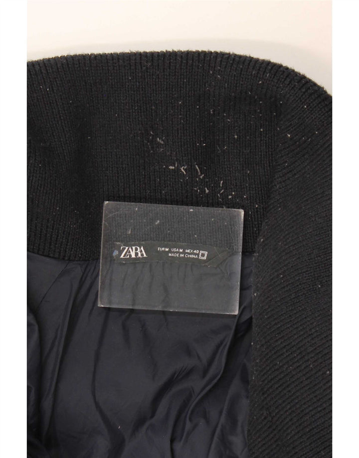 Jachetă căptușită pentru bărbați Zara UK 38 Medium Bleumarin