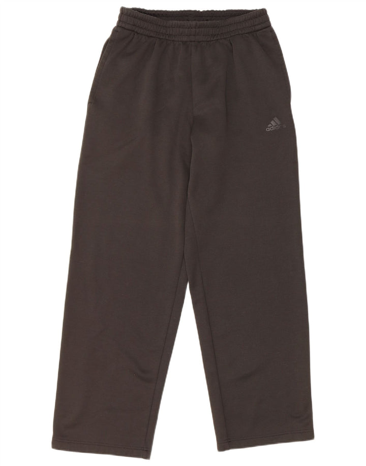 Pantaloni de trening Adidas pentru bărbați, poliester negru mic