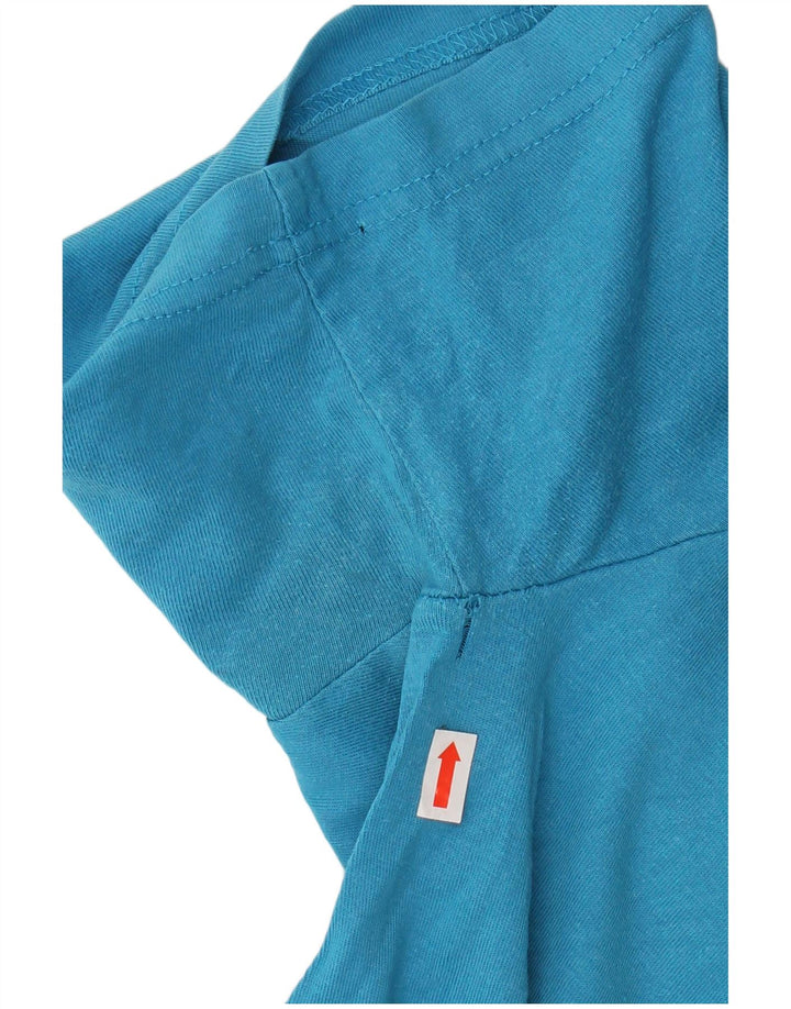 Tricou grafic NIKE pentru bărbați, cu croială regulată, mare, albastru