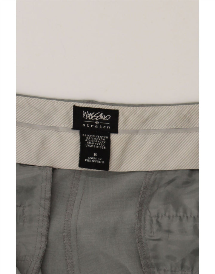 MOSSIMO Womens Bootcut Casual Trousers US 6 Medium W30 L33 Grey Polyester Vintage Mossimo and Second-Hand Mossimo from Messina Hembry 