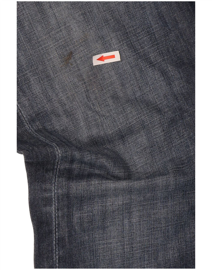 Blugi pentru bărbați Levi's 527 Bootcut W36 L34 Bumbac bleumarin