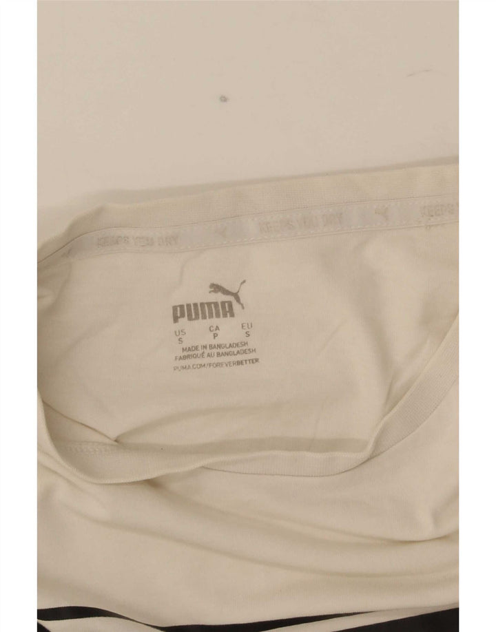 Tricou grafic Puma pentru bărbați Top mic alb