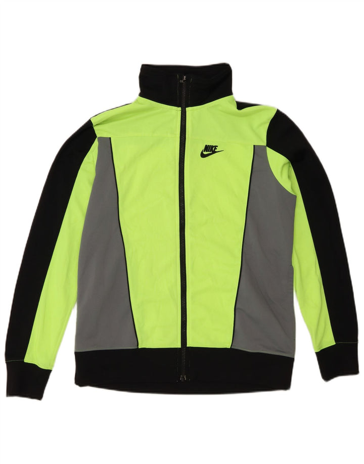 Jachetă de trening pentru băieți Nike 13-14 ani Poliester color bloc verde
