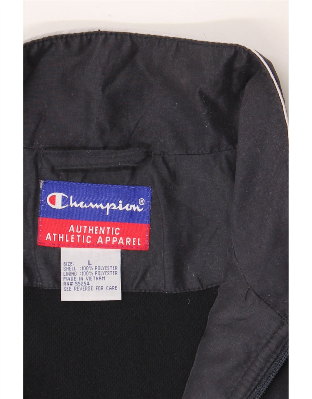 Jachetă de trening pentru bărbați Champion, mare, albastru, poliester color bloc
