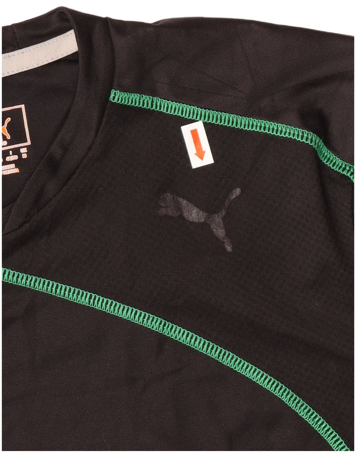 Tricou pentru bărbați PUMA Top Medium Negru Poliester