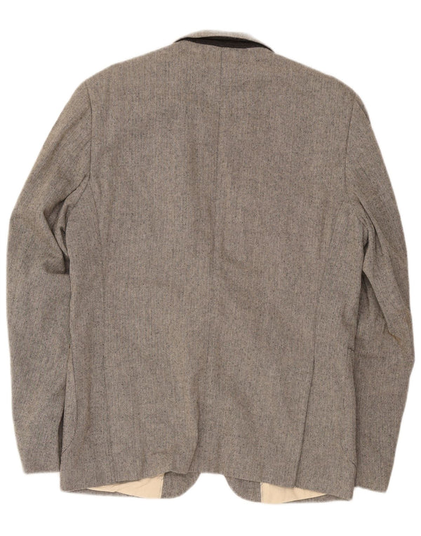 Jachetă pentru bărbați Scotch & Soda, cu 2 nasturi, IT 50, mare, gri