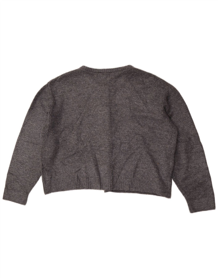 Pulover cardigan supradimensionat pentru femei Marks & Spencer UK 18 XL gri